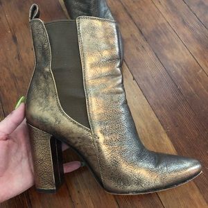 Bronze Vince Camuto Ankle Boots